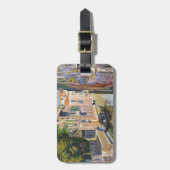 ヴィンテージグランドカナルゴンドラ – ヴェネツィアイタリア ラゲッジタグ (正面縦)