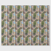 ヴィンテージグランドカナルゴンドラ – ヴェネツィアイタリア ラッピングペーパー (フラット)