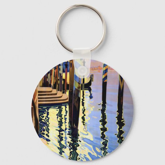 ヴィンテージグランドカナルヴェネツィアトラベル キーホルダー (正面)