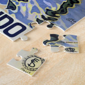 ヴィンテージグランドカナルヴェネツィアトラベル ジグソーパズル (側面)