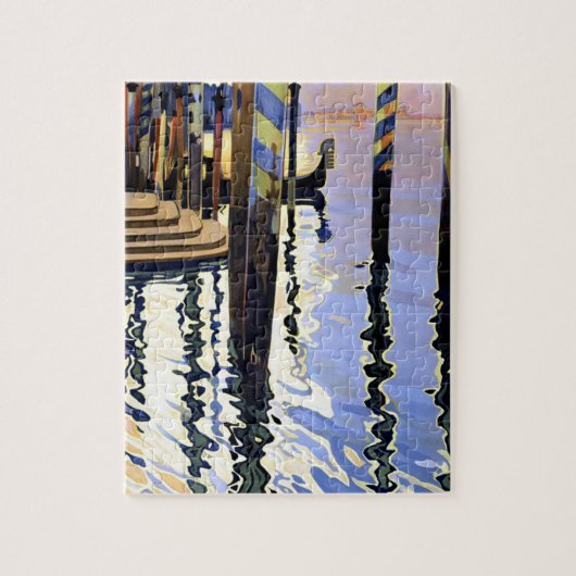 ヴィンテージグランドカナルヴェネツィアトラベル ジグソーパズル (縦)