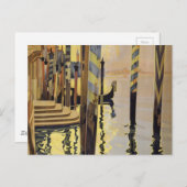 ヴィンテージグランドカナルヴェネツィアトラベル ポストカード (正面/裏面)