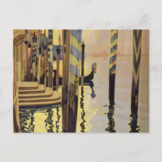 ヴィンテージグランドカナルヴェネツィアトラベル ポストカード (正面)