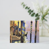 ヴィンテージグランドカナルヴェネツィアトラベル ポストカード (スタンド正面)