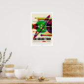 ヴィンテージグランドツア太陽のシステム旅行 ポスター (キッチン)