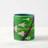 ヴィンテージグランドツア太陽のシステム旅行 マグカップ (中央)