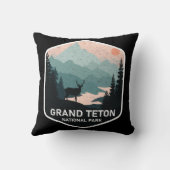 ヴィンテージグランドテトンナショナルパークディアマウンテンズ クッション (裏面)
