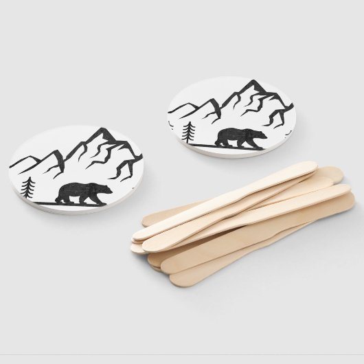 ヴィンテージグランドテトンナショナルパークワイオミンマウンテン ハンドファン (組立なし)