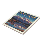 ヴィンテージグランドテトンナショナルパーク タイル (側面)