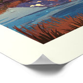 ヴィンテージグランドテトンナショナルパーク ポスター (角)