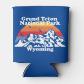 ヴィンテージグランドテトンナショナルパーク 缶クーラー (正面)