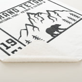 ヴィンテージグランドテトン国立公園ワイオミングマウンテン シェルパブランケット (3/4)