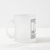 ヴィンテージグランドテトン国立公園ワイオミングマウンテン フロストグラスマグカップ (左)