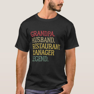 ヴィンテージグランドパソウレストランマネージャー伝説 Tシャツ