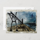 ヴィンテージグランドヘブンライトハウス ポストカード (正面/裏面)