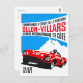 ヴィンテージグランプリカーレース ポストカード (正面/裏面)