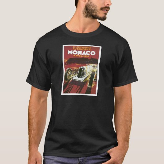 ヴィンテージグランプリモナコ Tシャツ (正面)