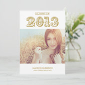 ヴィンテージグラード | 2013年度卒業招待状 招待状 (スタンド正面)