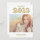 ヴィンテージグラード | 2013年度卒業招待状 招待状 (正面/裏面)