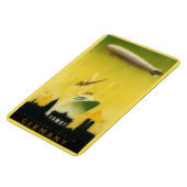 ヴィンテージグラーフツェッペリン旅行ポスターno2 マグネット (左側)