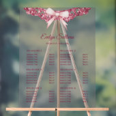 ヴィンテージグリッターフレームPink Bow価格表 アクリルサイン (ニュートラル)