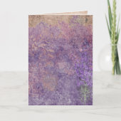 ヴィンテージグリーティングカード カード (正面)