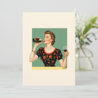 ヴィンテージグリーティングカード サンキューカード