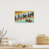 ヴィンテージグリーティングスfromオーガスタメイントラベル ポスター (キッチン)