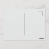 ヴィンテージグリーティングフォートワースTX ポストカード (裏面)