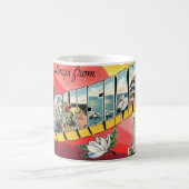 ヴィンテージグリーティングルイジアナ コーヒーマグカップ (中央)