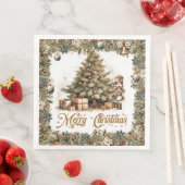 ヴィンテージグリーンと金ゴールドクリスマスくるみ割り木 (インサイチュ)