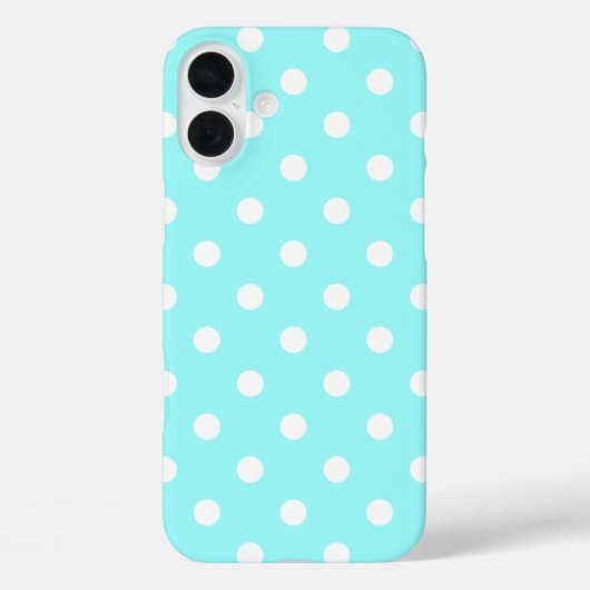 ヴィンテージグリーンアンドラブリーズ水玉模様 Case-Mate iPhoneケース (裏面)