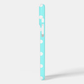ヴィンテージグリーンアンドラブリーズ水玉模様 Case-Mate iPhoneケース (裏面 / 左)