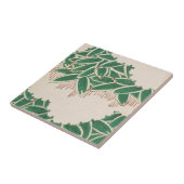 ヴィンテージグリーンジャングルデコアート タイル (側面)