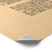 ヴィンテージグリーンズボロNCの画像の地図(1891) ポスター (角)