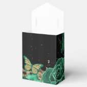 ヴィンテージグリーンバラブラック金ゴールドレースキンセアニラ フェイバーボックス (オープン)