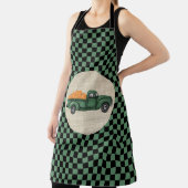 ヴィンテージグリーンパンプキントラックエプロン エプロン (インサイチュ)