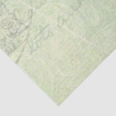 ヴィンテージグリーンピンクローズオールドレターティッシュペーパー 薄葉紙 (詳細)
