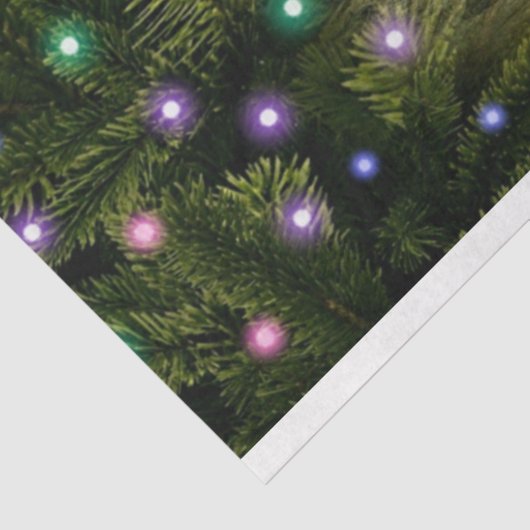 ヴィンテージグリーンファームトラクタクリスマス素朴バーン 薄葉紙 (詳細)