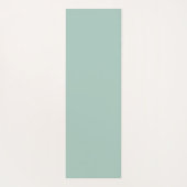 ヴィンテージグリーンフローラデザイン ヨガマット (裏面)