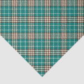 ヴィンテージグリーンプレイドティッシュペーパー 薄葉紙 (詳細)