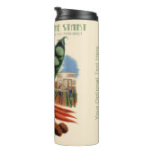 ヴィンテージグリーンベルカスタムト文字タンブラー タンブラー (回転右)