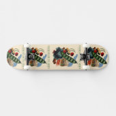 ヴィンテージグリーンベルトスケートボード スケートボード (横)