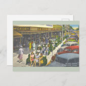 ヴィンテージグリーンベンチズサンクトペテルブルク葉書 ポストカード (正面/裏面)