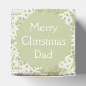 ヴィンテージグリーンレーススノーフレーク フェイバーボックス (上部)