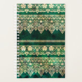 ヴィンテージグリーンレース プランナー手帳 (正面)