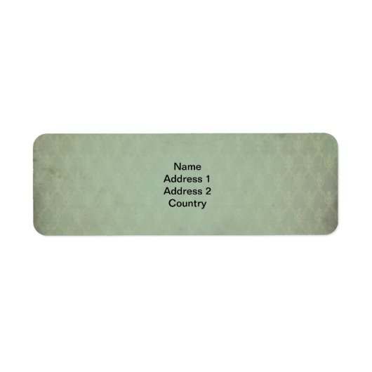 ヴィンテージグリーン住所 シール (正面)