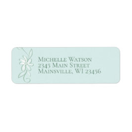 ヴィンテージグリーン出産のお知らせ男女兼用 ラベル