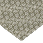 ヴィンテージグリーン松葉朝野羽 テーブルクロス (アングル)