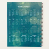 ヴィンテージグリーン《写真》ぼけ味2023カレンダー |プランナー プランナー手帳 (裏面)